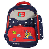 Kids School Bag (8835) - Navy Blue - Red, Kids, School and Laptop Bags, Chase Value, Chase Value