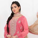 Ophelia Embroidered Chikankari 3 Piece Un-Stitched Suit - 8882 B, Women, 3Pcs Shalwar Suit, Tawakkal Fabrics, Chase Value
