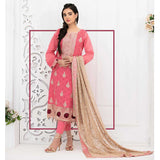 Ophelia Embroidered Chikankari 3 Piece Un-Stitched Suit - 8882 B, Women, 3Pcs Shalwar Suit, Tawakkal Fabrics, Chase Value