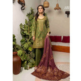 AL Zohaib Monsoon Cotton Gold Print unstitched 3pc Suit, Women, 3Pcs Shalwar Suit, Al-Zohaib Textiles, Chase Value