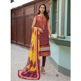 Anum Classic Printed Lawn 3 Pcs Un-Stitched Suit V 5 - 8-C, Women, 3Pcs Shalwar Suit, Al-Zohaib Textiles, Chase Value