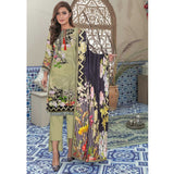 Riwayat Cottrell Digital Printed Linen 3 Pcs Un-Stitched Suit - 08, Women, 3Pcs Shalwar Suit, Ulfat Textile, Chase Value