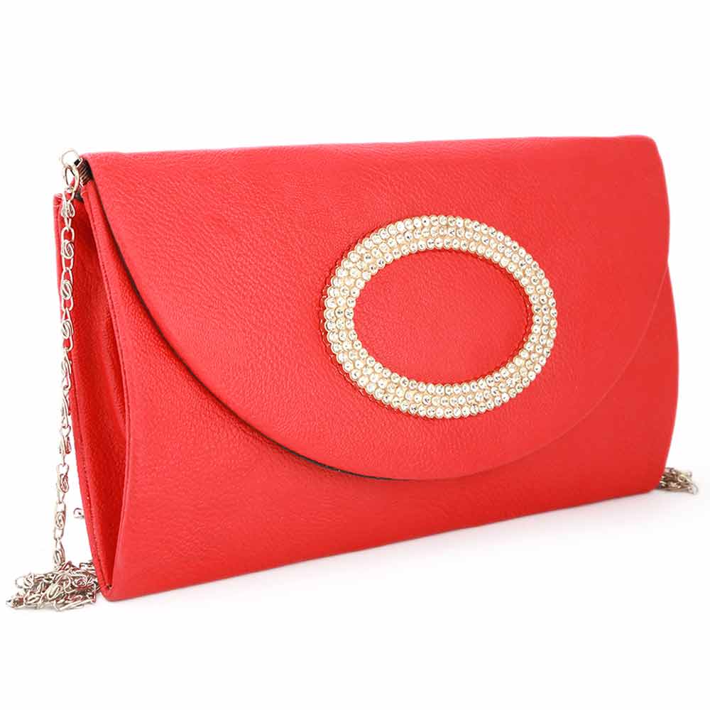 Women's Clutch (9128) - Red, Women, Clutches, Chase Value, Chase Value