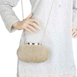 Women's Fancy Clutch (9203) - Gold, Women, Clutches, Chase Value, Chase Value