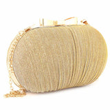 Women's Fancy Clutch (9203) - Gold, Women, Clutches, Chase Value, Chase Value