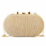 Women's Fancy Clutch (9203) - Gold, Women, Clutches, Chase Value, Chase Value