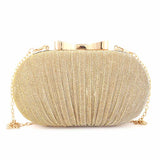 Women's Fancy Clutch (9203) - Gold, Women, Clutches, Chase Value, Chase Value