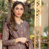 RA PEACH Jacquard Baroshia unstitched 3pc Suit, Women, 3Pcs Shalwar Suit, Chase Value, Chase Value