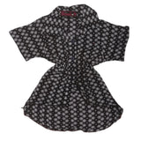 Girls Woven Half Sleeves Top - Black, Kids, Tops, Chase Value, Chase Value