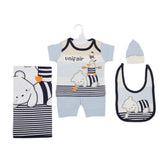 Newborn Boys Half Sleeves Suit 829 - Blue, Kids, NB Boys Sets And Suits, Chase Value, Chase Value