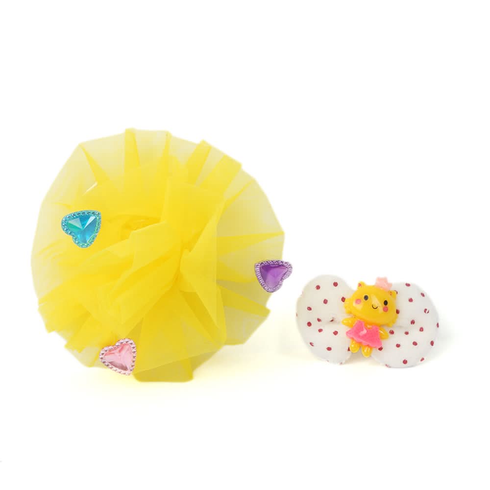Girls Hair Pins (AY-146) - Yellow, Kids, Hair Accessories, Chase Value, Chase Value