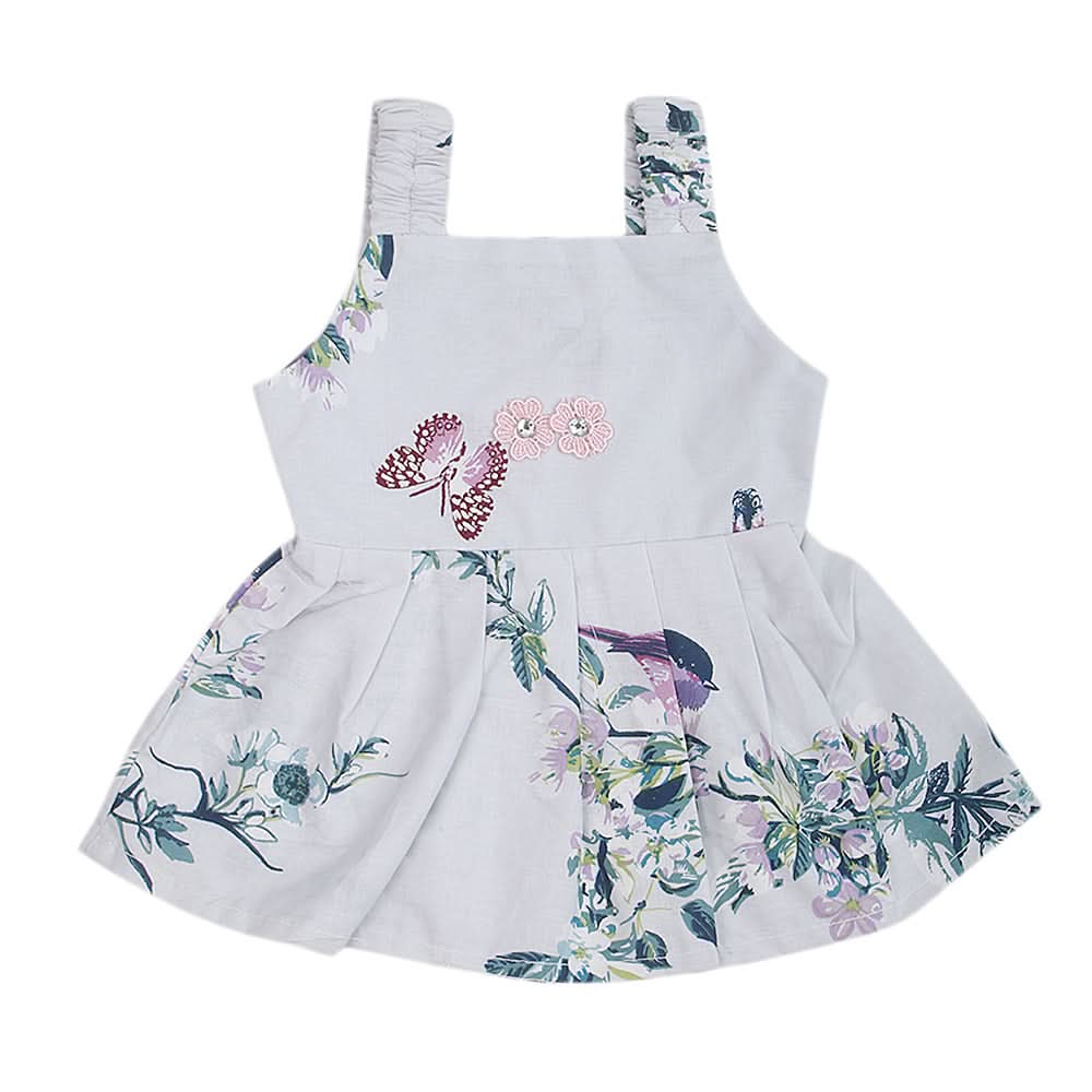 Newborn Girls Frock - Light Purple, Kids, NB Girls Frocks, Chase Value, Chase Value
