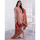 Erum Misha Printed Lawn 3 Pcs Unstitched Suit - 9, Women, 3Pcs Shalwar Suit, Erum Misha, Chase Value