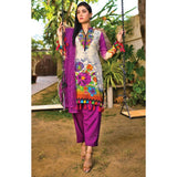 Malai Unstitched 3Pcs Suit - Premium 003, Women, 3Pcs Shalwar Suit, Chase Value, Chase Value
