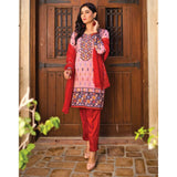 Malai Unstitched 3Pcs Suit - Premium 008, Women, 3Pcs Shalwar Suit, Chase Value, Chase Value