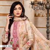 Floriani Viscose ChickenKari Embroidered Unstitched 3Pcs Suit - EKR-2857, Women, 3Pcs Shalwar Suit, Rana Arts, Chase Value