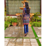 Malai Unstitched 3Pcs Suit V1 - NZ-04, Women, 3Pcs Shalwar Suit, Chase Value, Chase Value