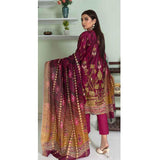 Marwa Linen Embroidered Unstitched 3Pcs Suit - 5664, Women, 3Pcs Shalwar Suit, Rashid Textile, Chase Value