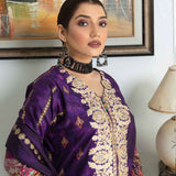 Marwa Linen Embroidered Unstitched 3Pcs Suit - 5667, Women, 3Pcs Shalwar Suit, Rashid Textile, Chase Value