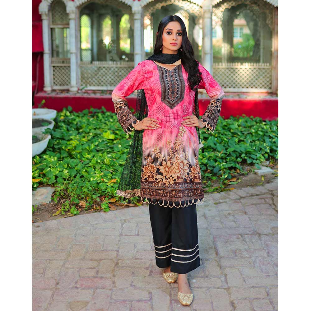 Sunaina Malai Unstitched 3Pcs Suit - 9, Women, 3Pcs Shalwar Suit, Chase Value, Chase Value