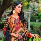 Sunaina Malai Unstitched 3Pcs Suit - 13, Women, 3Pcs Shalwar Suit, Chase Value, Chase Value