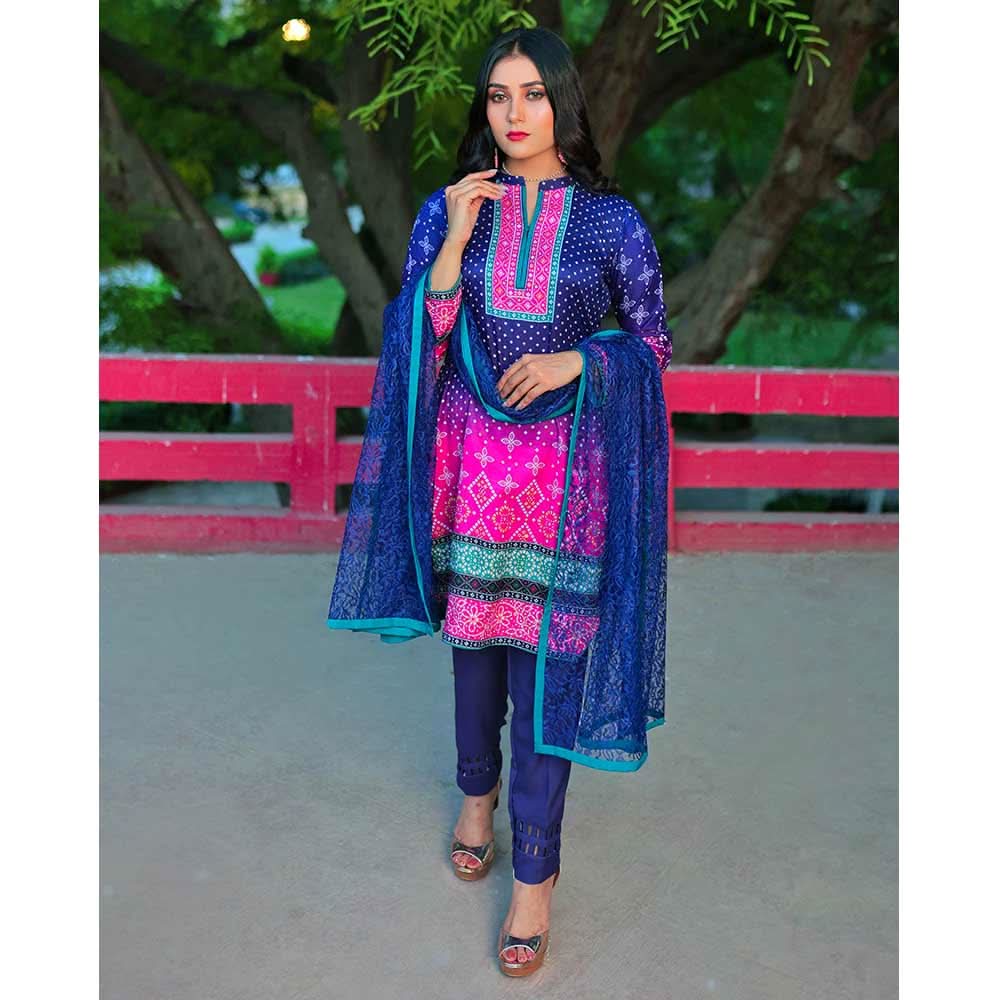 Sunaina Malai Unstitched 3Pcs Suit - 16, Women, 3Pcs Shalwar Suit, Chase Value, Chase Value