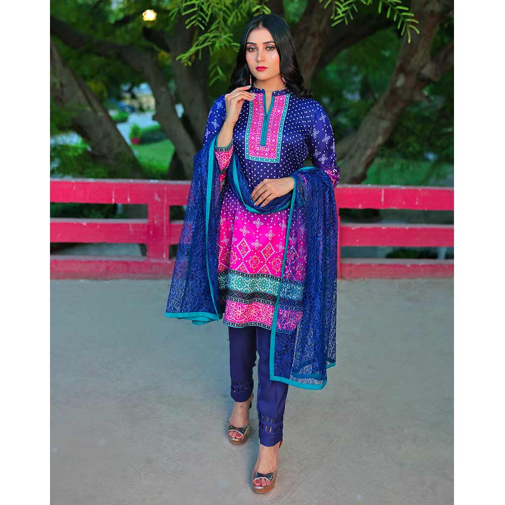 Sunaina Malai Unstitched 3Pcs Suit - 16, Women, 3Pcs Shalwar Suit, Chase Value, Chase Value