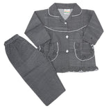 Girls Full Sleeves Night Suit - Black, Kids, Girls Sets And Suits, Chase Value, Chase Value