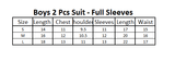 Boys Full Sleeves Suit - Light Blue, Kids, Boys Sets And Suits, Chase Value, Chase Value
