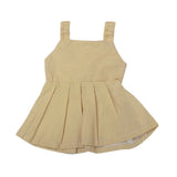Newborn Girls Frock - Golden, Kids, NB Girls Frocks, Chase Value, Chase Value