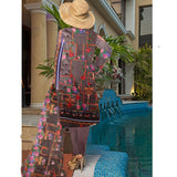 Khadde Printed Lawn 3 Piece Un-Stitched Suit - 09, Women, 3Pcs Shalwar Suit, United Textiles, Chase Value
