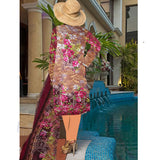 Khadde Printed Lawn 3 Piece Un-Stitched Suit - 02, Women, 3Pcs Shalwar Suit, United Textiles, Chase Value