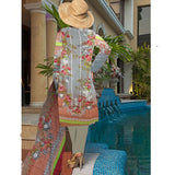 Khadde Printed Lawn 3 Piece Un-Stitched Suit - 05, Women, 3Pcs Shalwar Suit, United Textiles, Chase Value
