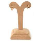 Women's Ear Bali - Golden/White, Women, Earrings & Tops, Chase Value, Chase Value