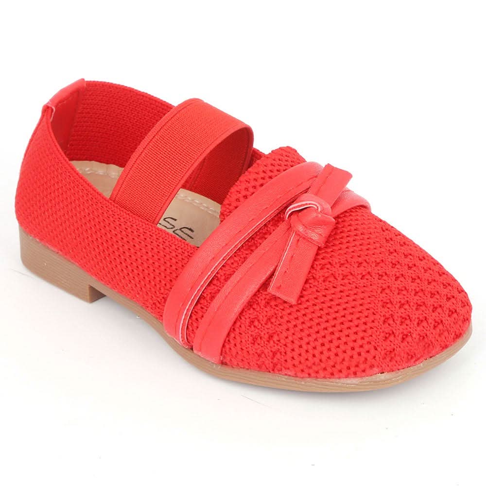 Girls Fancy Pumps (A2269) - Red, Kids, Pump, Chase Value, Chase Value