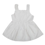 Newborn Girls Frock - Off White, Kids, New Born Girls Frocks, Chase Value, Chase Value