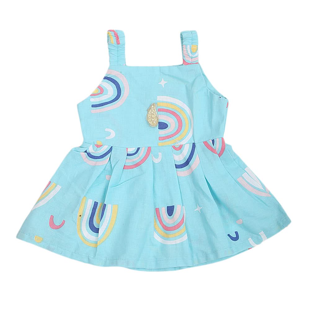 Newborn Girls Frock - Light Green, Kids, Newborn Girls Frocks, Chase Value, Chase Value