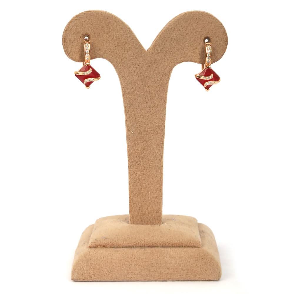 Women's Earring - Maroon, Women, Earrings & Tops, Chase Value, Chase Value