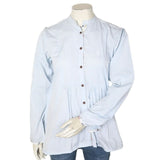 Women's Lining Casual Shirt - Light Blue, Women, T-Shirts And Tops, Chase Value, Chase Value