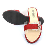 Women's Slipper Ft-0019 - Maroon, Women, Slippers, Chase Value, Chase Value