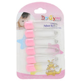 New Born Safety Pin 12381-Pink, Kids, Feeding Supplies, Chase Value, Chase Value