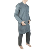 Men's Mashriq Slim Fit Kurta Pajama - Green, Men, Shalwar Kameez, Chase Value, Chase Value