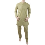 Men's Mashriq Slim Fit Kurta Pajama - Light Green, Men, Shalwar Kameez, Chase Value, Chase Value