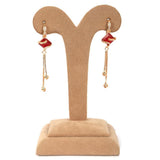 Women's Earring - Maroon, Women, Earrings & Tops, Chase Value, Chase Value