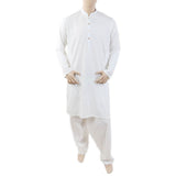 Men's Mashriq Regular Fit Suit - White, Men, Shalwar Kameez, Chase Value, Chase Value