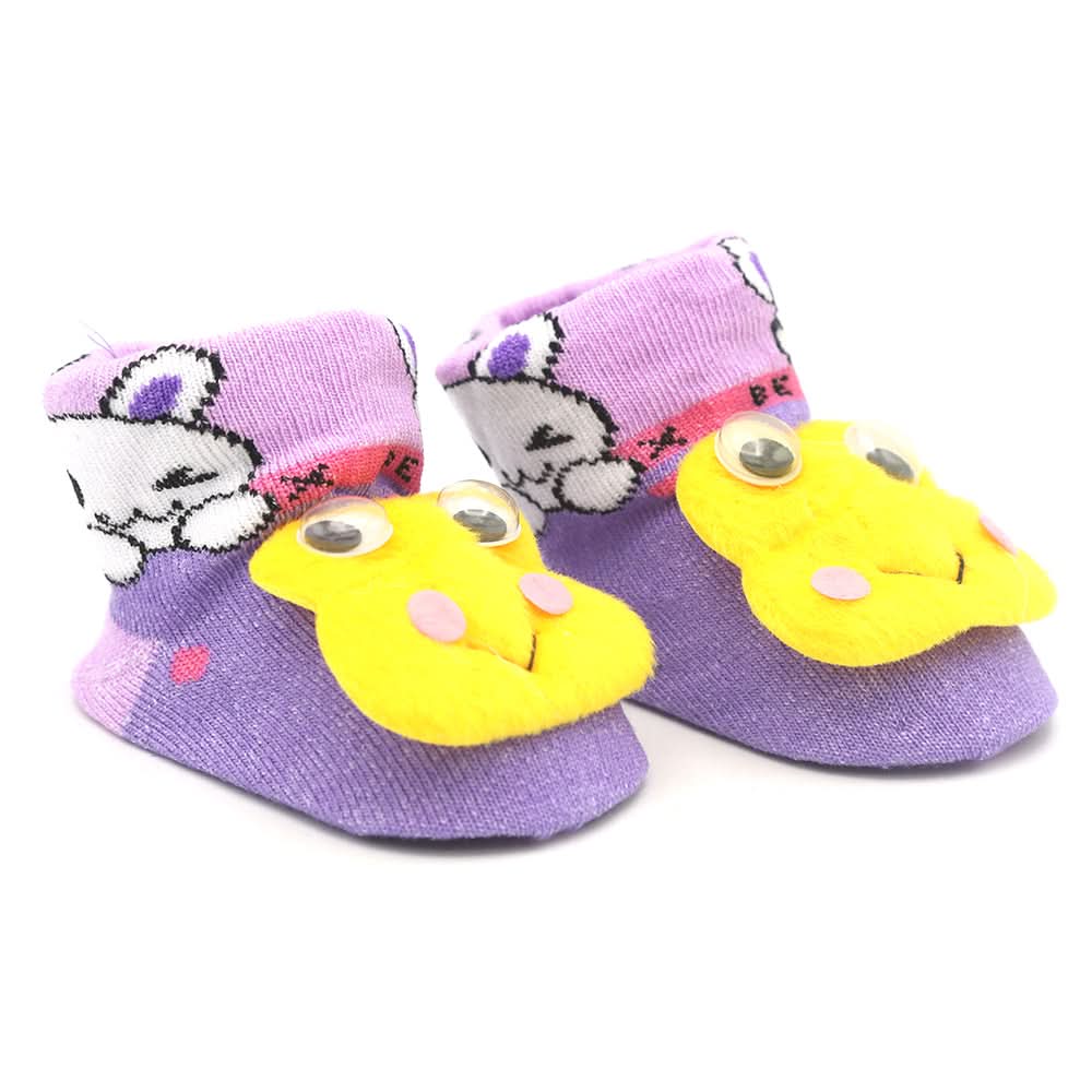 Booties Cards - Purple, Kids, NB Shoes And Socks, Chase Value, Chase Value