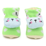 Baby Socks Booties - Sea Green, Kids, NB Shoes And Socks, Chase Value, Chase Value