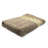 Bath Sheet Greek Border - Brown, Home & Lifestyle, Bath Towels, Chase Value, Chase Value