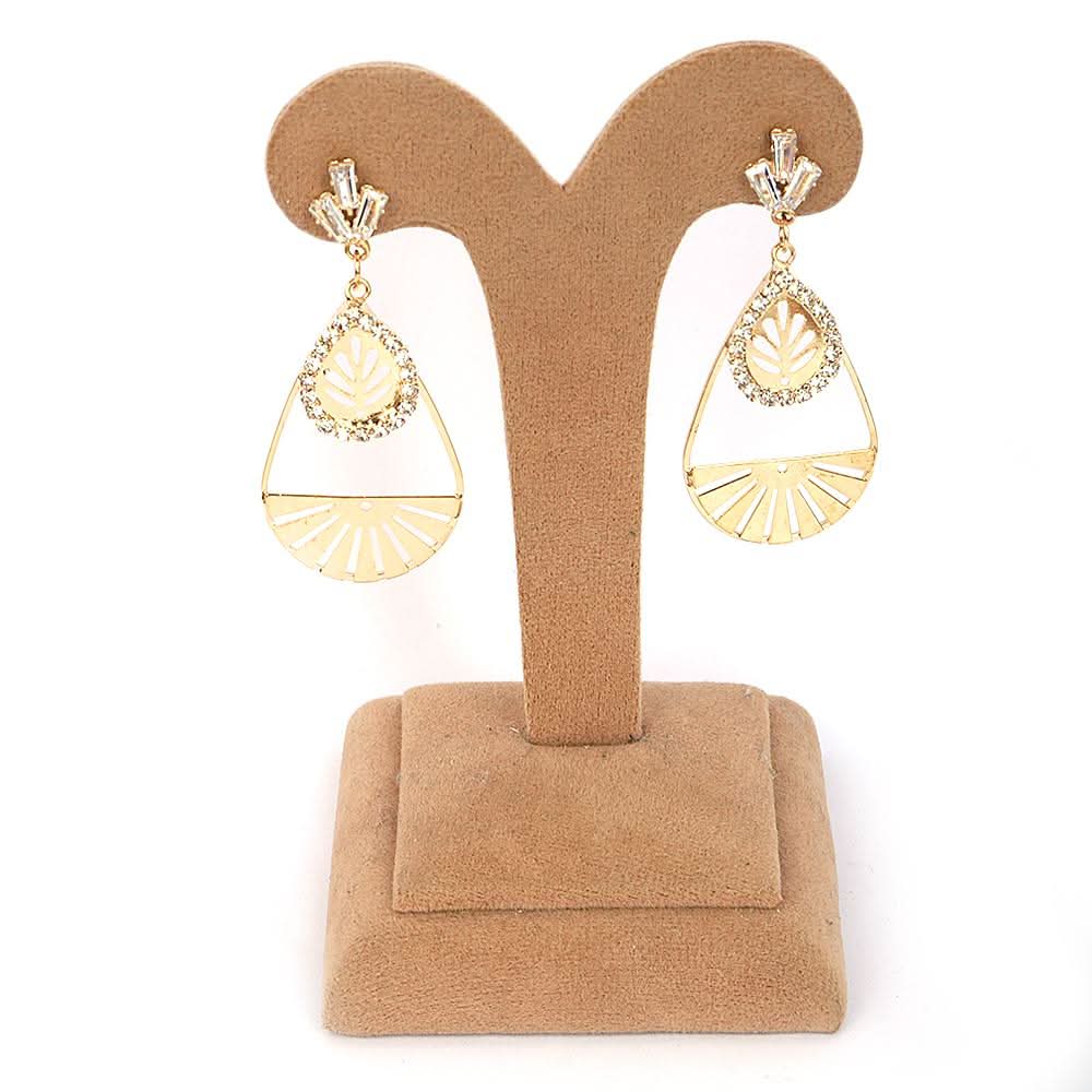 Women's Long Earing - Golden, Women, Earrings & Tops, Chase Value, Chase Value