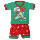 Boys Half Sleeves Suits 9076 - Green, Kids, Boys Sets And Suits, Chase Value, Chase Value